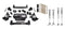 Cognito MotorsportsCognito 4 - Inch Standard Lift Kit for 11 - 19 Silverado/Sierra 2500/3500 2WD/4WD