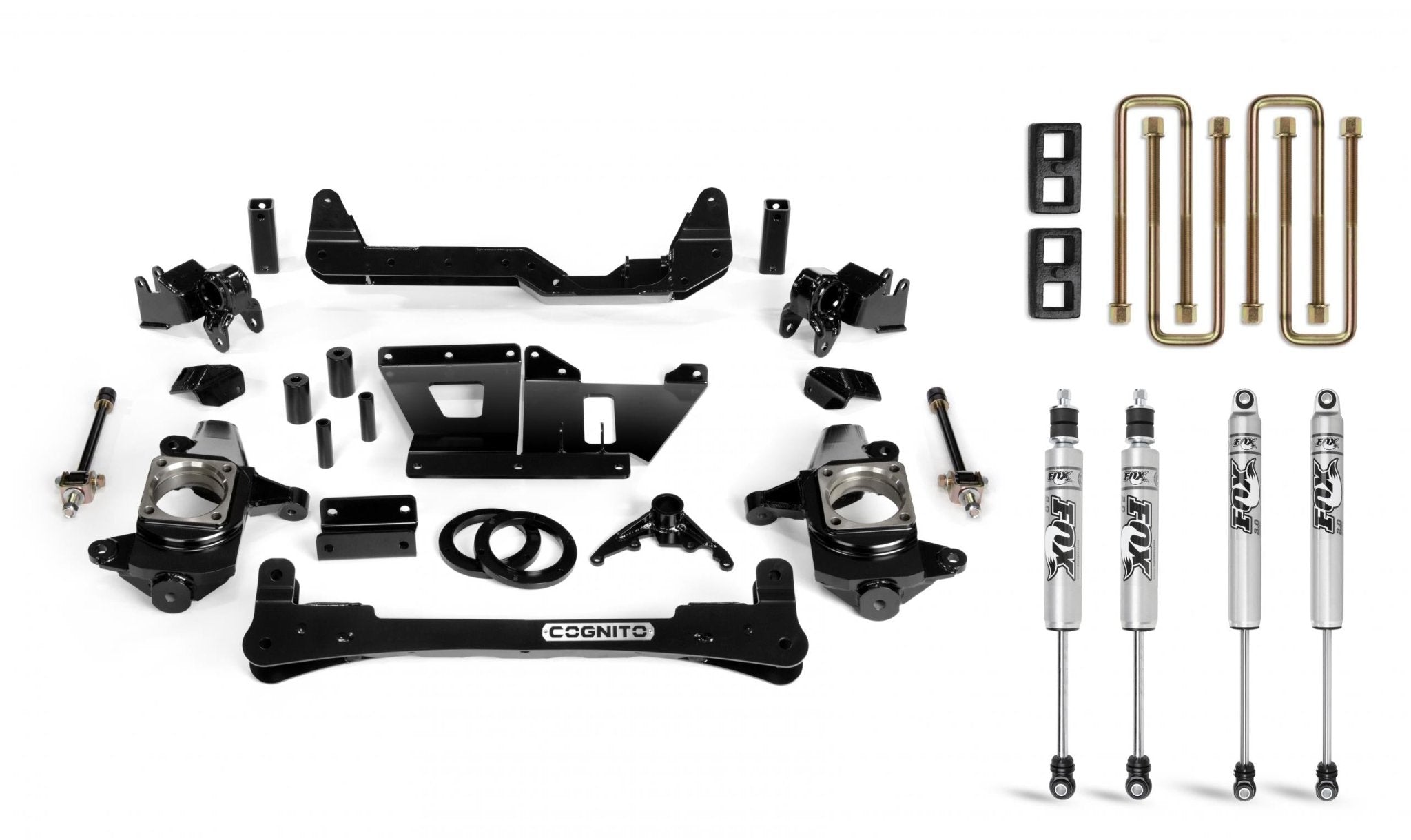 Cognito MotorsportsCognito 4 - Inch Standard Lift Kit With Fox PS 2.0 IFP Shocks for 01 - 10 Silverado/Sierra 2500/3500 2WD/4WD