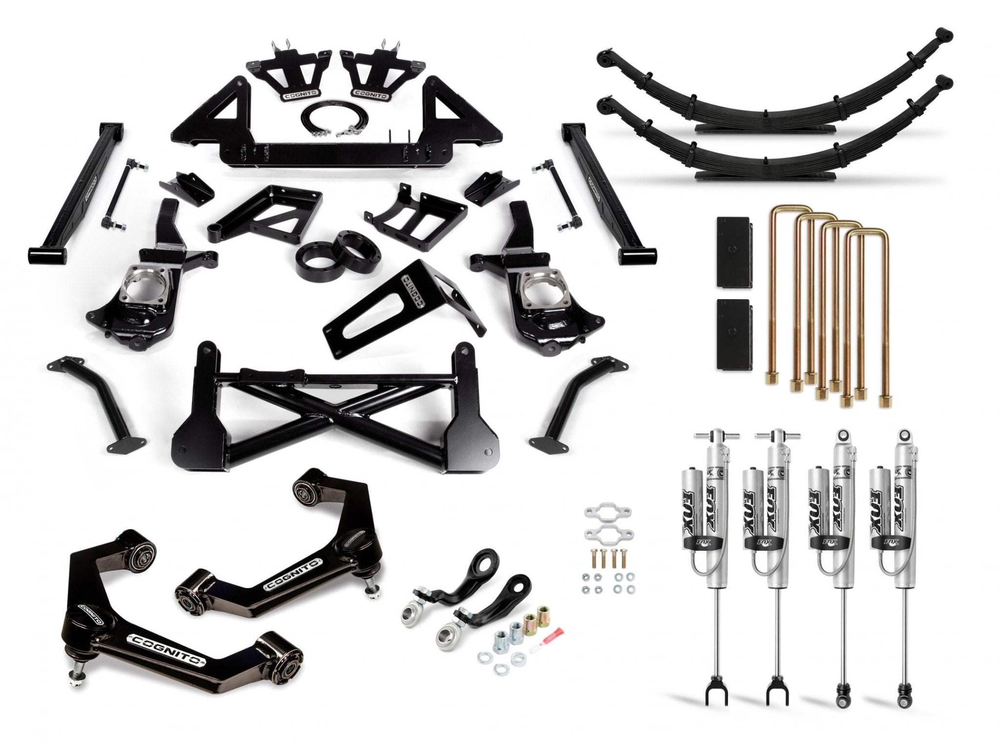 Cognito MotorsportsCognito 10 - Inch Performance Lift Kit with Fox PSRR 2.0 Shocks For 20 - 22 Silverado/Sierra 2500/3500 2WD/4WD