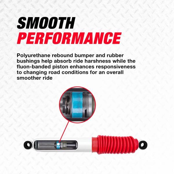 Amortiguador de suspensión Rancho RS5000X RS55328 para Jeep Wrangler 2007-2018 | Ver descripción para compatibilidad