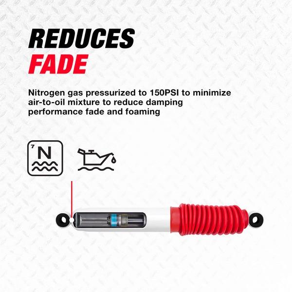 Amortiguador de suspensión Rancho RS5000X RS55328 para Jeep Wrangler 2007-2018 | Ver descripción para compatibilidad