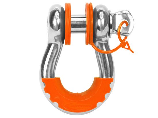 DaystarD Ring Isolator With Lock Washer Kit 6 Washers 2 Locking Washers 2 Isolators Fluorescent Orange Daystar