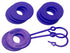 DaystarD Ring Isolator Washer Locker Kit 2 Locking Washers and 6 Non - Locking Washers Purple Daystar