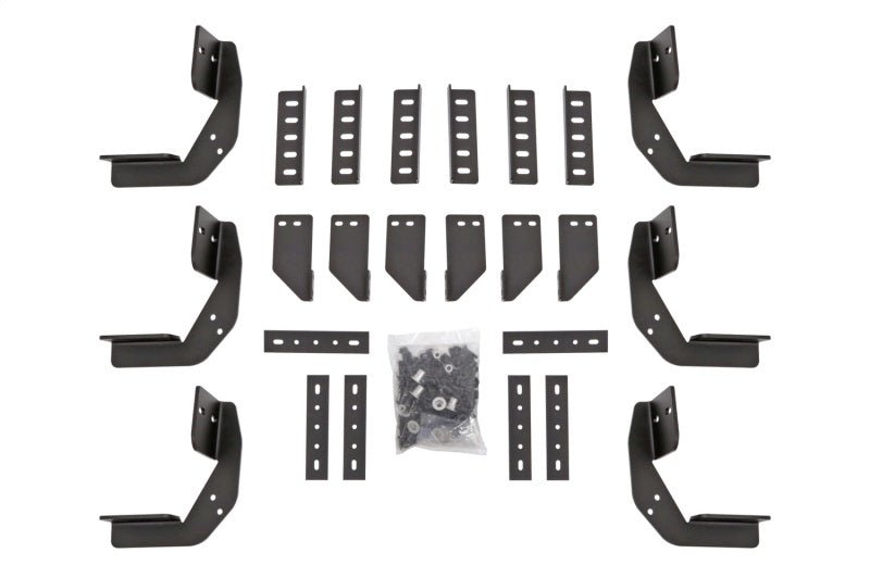 Dee ZeeDeezee 13 - 23 Dodge Ram Running Board Rough Step Bracket Kit