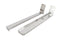 Dee ZeeDeezee 15 - 23 Ford F150/Super Duty Running Board Cab Section Brite - Tread Aluminum
