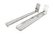 Dee ZeeDeezee 15 - 23 Ford F150/Super Duty Running Board Cab Section Brite - Tread Aluminum