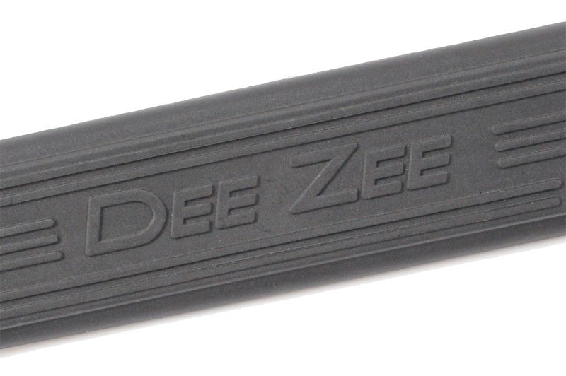 Dee ZeeDeezee Universal Tubes - 3In Round Universal - Black Steel RegCab