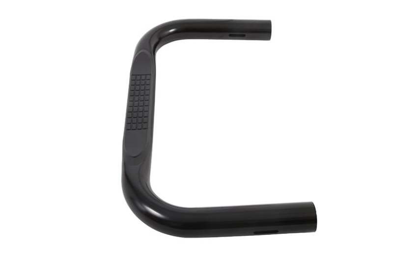 Dee ZeeDeezee Universal Tubes - 3In Round Universal - Black Steel RegCab