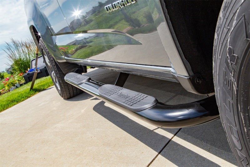 Dee ZeeDeezee 09 - 2022 Dodge/Ram Ram Tubes - 4In Oval Black Steel CrewCab