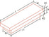Dee ZeeDeezee Universal Tool Box - Red Crossover - Single Lid Black BT Full Size