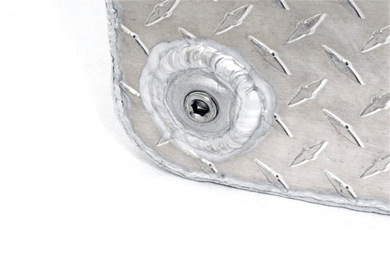 Dee ZeeDeezee Universal Tanks - Wedge Rectangle Brite - Tread Aluminum