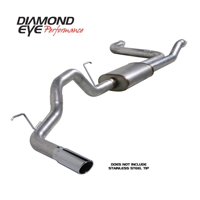 Diamond Eye PerformanceDiamond Eye Aluminized Cat Back Exhaust System Fits 2004 - 2019 Nissan Titan 5.6L