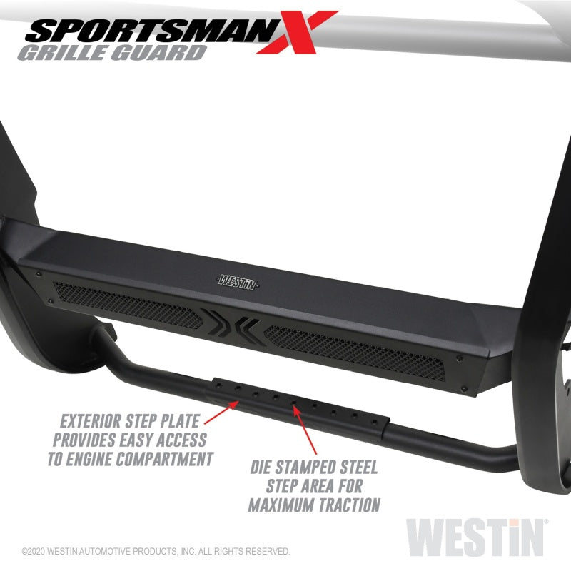 Westin Sportsman X Grille Guards Fits 2015-2020 Chevy Suburban/Tahoe
