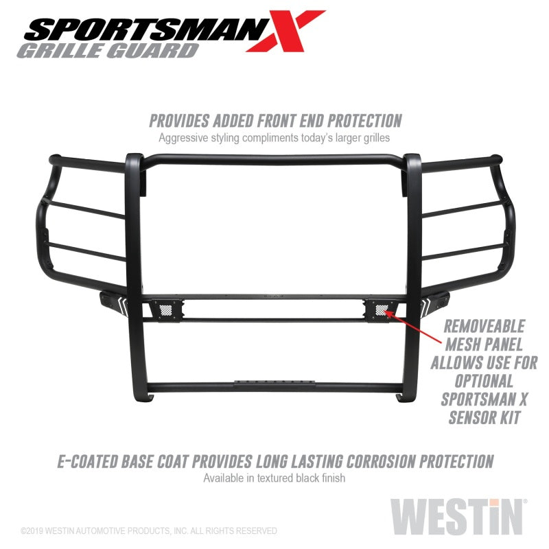 Westin Sportsman X Grille Guards Fits 2020-2023 Chevy Silverado 2500/3500