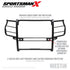 Westin Sportsman X Grille Guards Fits 2020-2023 Chevy Silverado 2500/3500