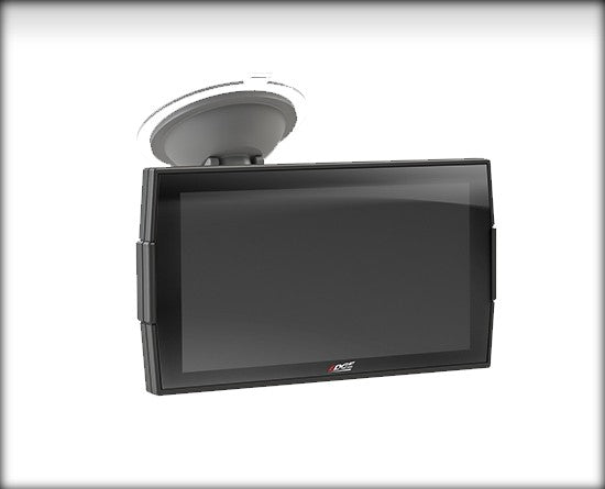 Close-up of Edge CTS3 digital gauge interface
