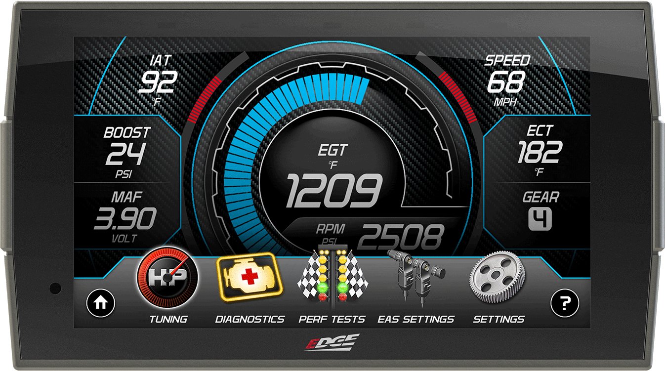 EDGEEdge Products CTS 3 Digital Gauge Monitor | For 1996 - 2024 OBD - II Vehicles Ford Chevy Dodge RAM Hummer Lincoln Cadillac GMC