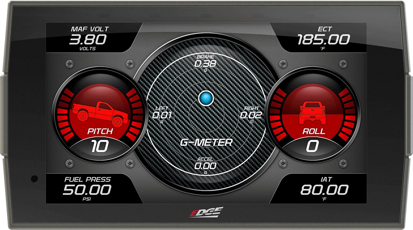 EDGEEdge Products CTS 3 Digital Gauge Monitor | For 1996 - 2024 OBD - II Vehicles Ford Chevy Dodge RAM Hummer Lincoln Cadillac GMC