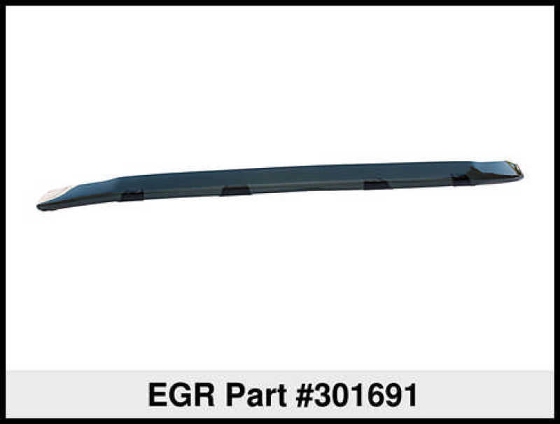 EGREGR 2019 Chevy 1500 Super Guard Hood Guard - Dark Smoke