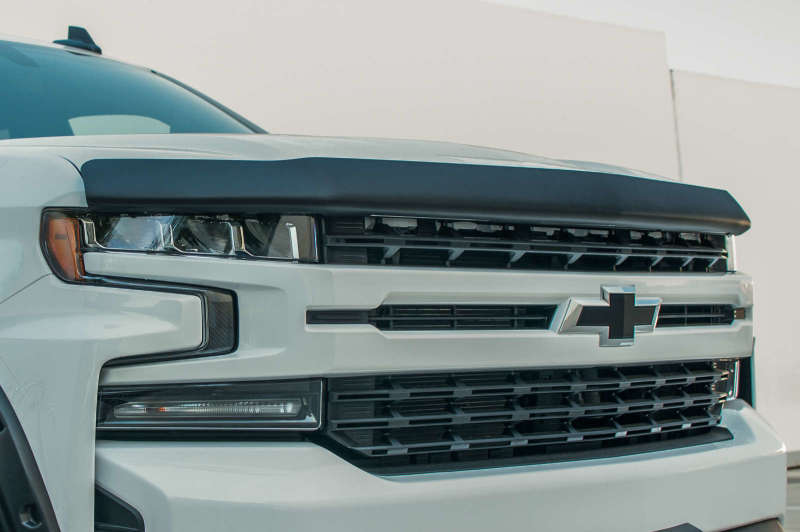 EGREGR 2019 Chevy 1500 Super Guard Hood Guard - Dark Smoke