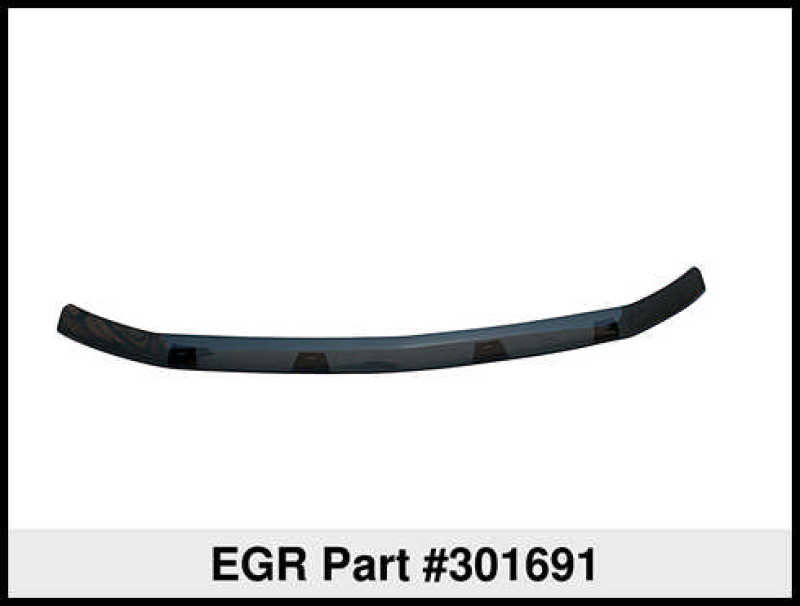 EGREGR 2019 Chevy 1500 Super Guard Hood Guard - Dark Smoke
