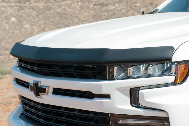 EGREGR 2019 Chevy 1500 Super Guard Hood Guard - Matte