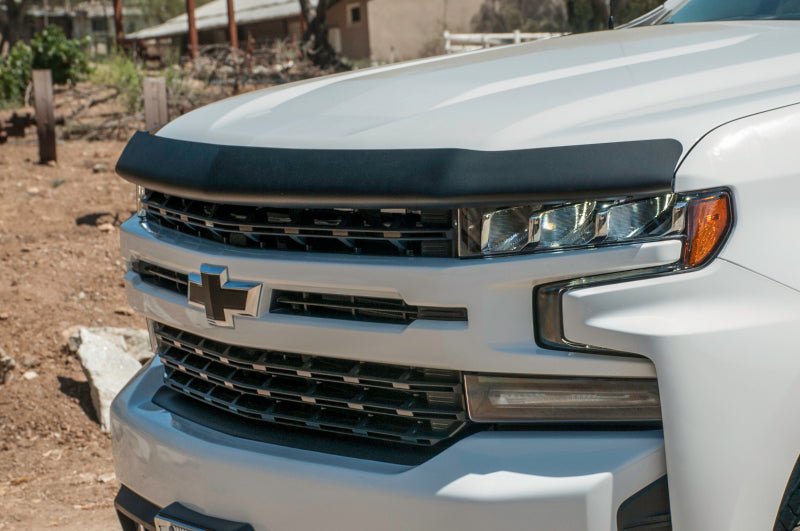 EGREGR 2019 Chevy 1500 Super Guard Hood Guard - Matte