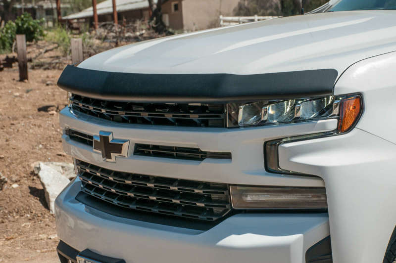 EGREGR 2019 Chevy 1500 Super Guard Hood Guard - Matte