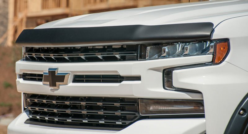 EGREGR 2019 Chevy 1500 Super Guard Hood Guard - Matte