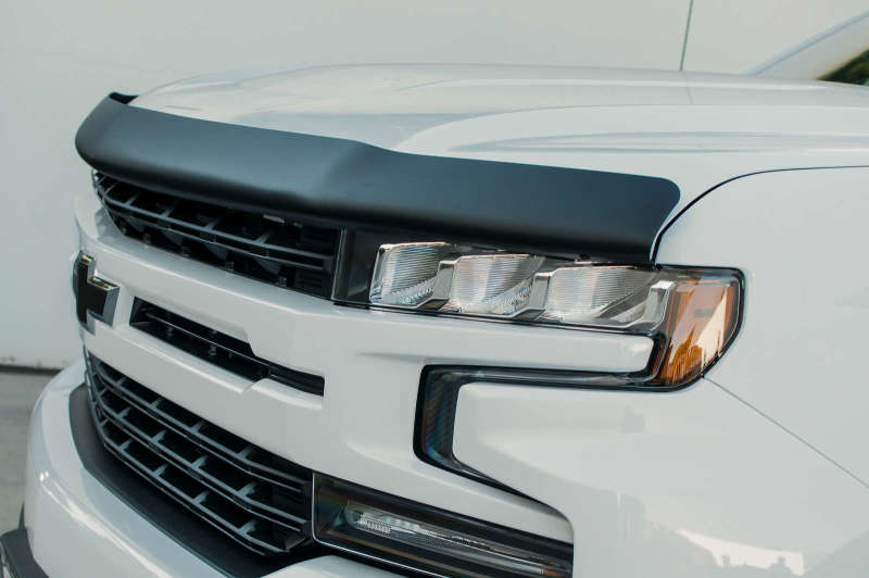 EGREGR 2019 Chevy 1500 Super Guard Hood Guard - Matte