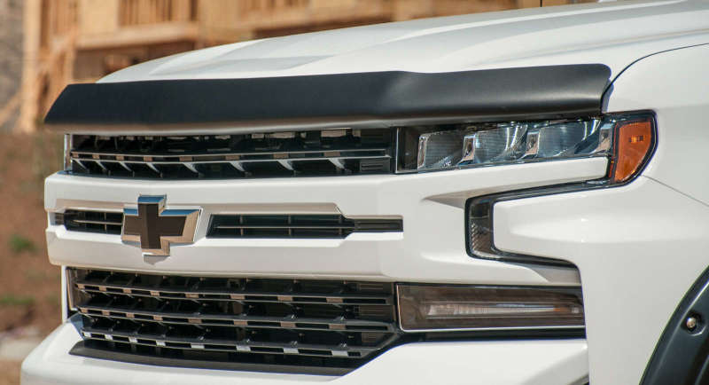 EGREGR 2019 Chevy 1500 Super Guard Hood Guard - Matte
