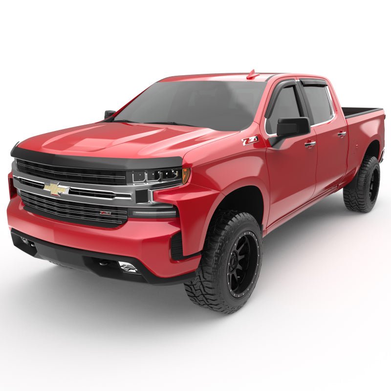 EGREGR 2019 Chevy 1500 Super Guard Hood Guard - Matte