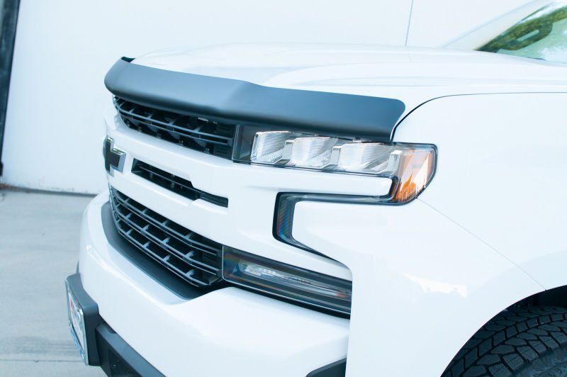 EGREGR 2019 Chevy 1500 Super Guard Hood Guard - Matte