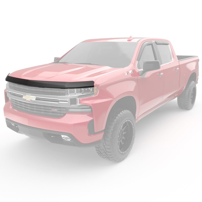 EGREGR 2019 Chevy 1500 Super Guard Hood Guard - Matte