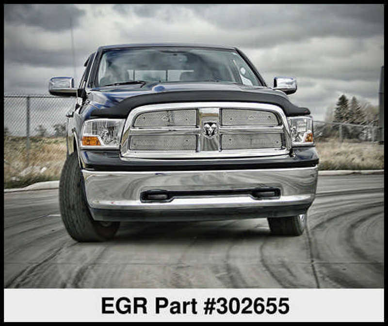 EGREGR 09 - 13 Dodge Ram Pickup Superguard Hood Shield - Matte (302655)