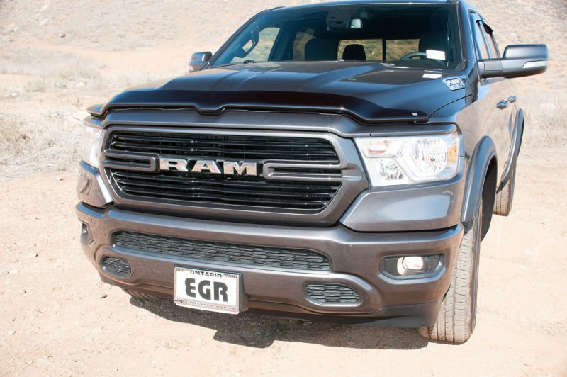 EGREGR 2019 Dodge Ram 1500 Superguard Hood Shield - Dark Smoke