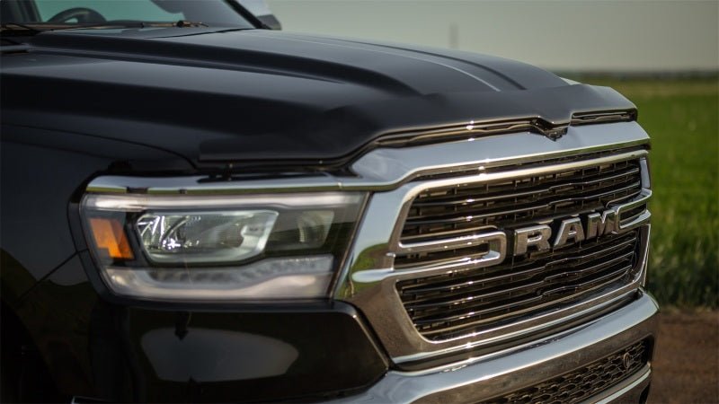 EGREGR 2019 Dodge Ram 1500 Superguard Hood Shield - Dark Smoke