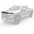 EGREGR 17+ Ford F - 250/F - 350 Superguard Hood Shield - Smoke Finish