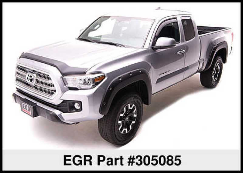 EGREGR 16 - 17 Toyota Tacoma Superguard Hood Shield - Matte (305085)