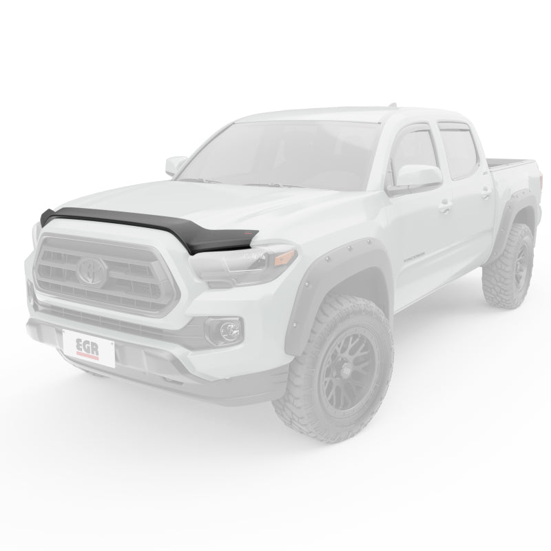 EGREGR 16 - 17 Toyota Tacoma Superguard Hood Shield - Matte (305085)