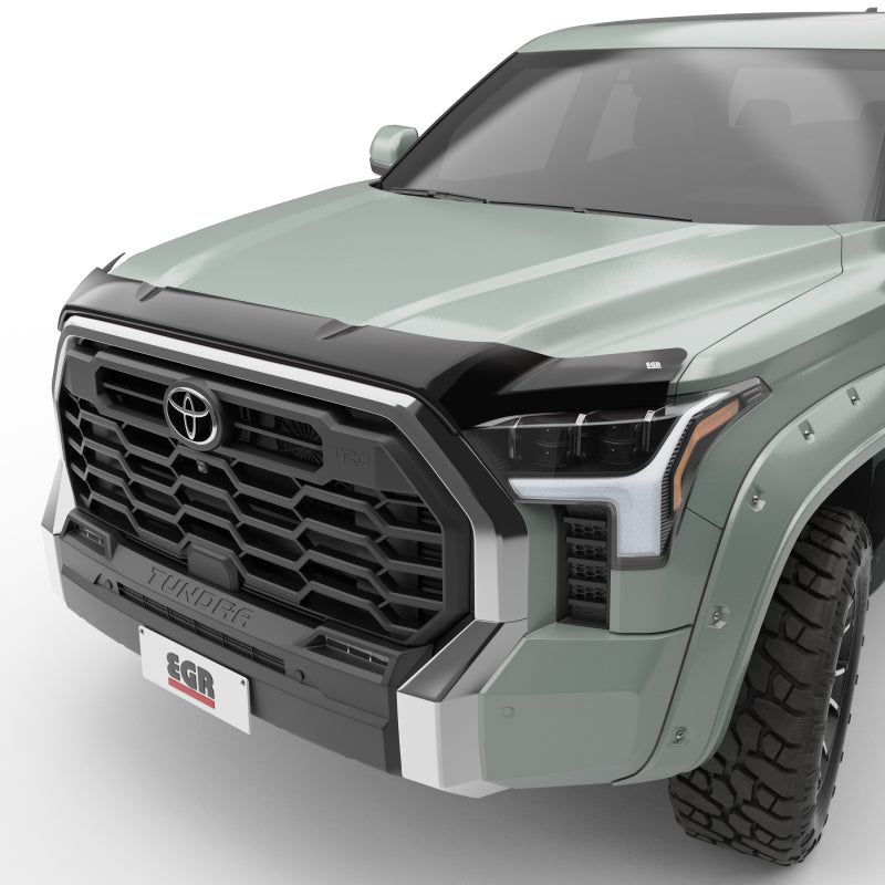 EGREGR 22 - 23 Toyota Tundra Superguard Hood Guard - Dark Smoke