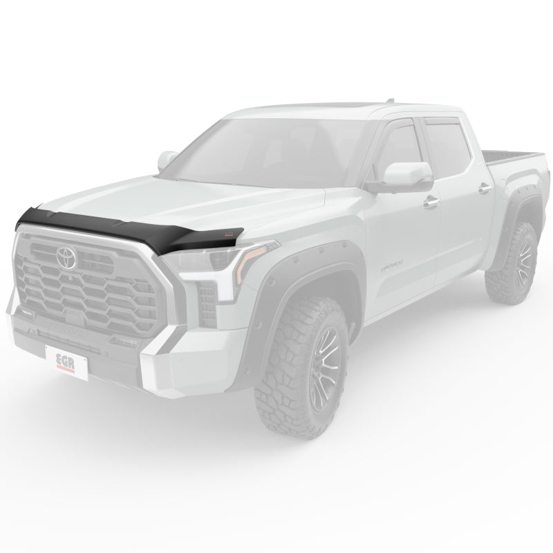 EGREGR 22 - 23 Toyota Tundra Superguard Hood Shield - Matte Black