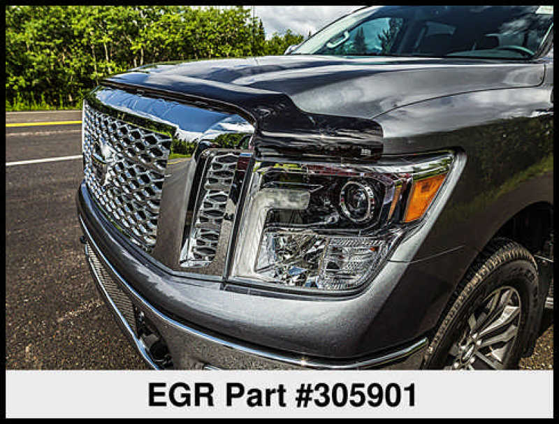 EGREGR 16+ Nissan Titan XD Superguard Hood Shield (305901)