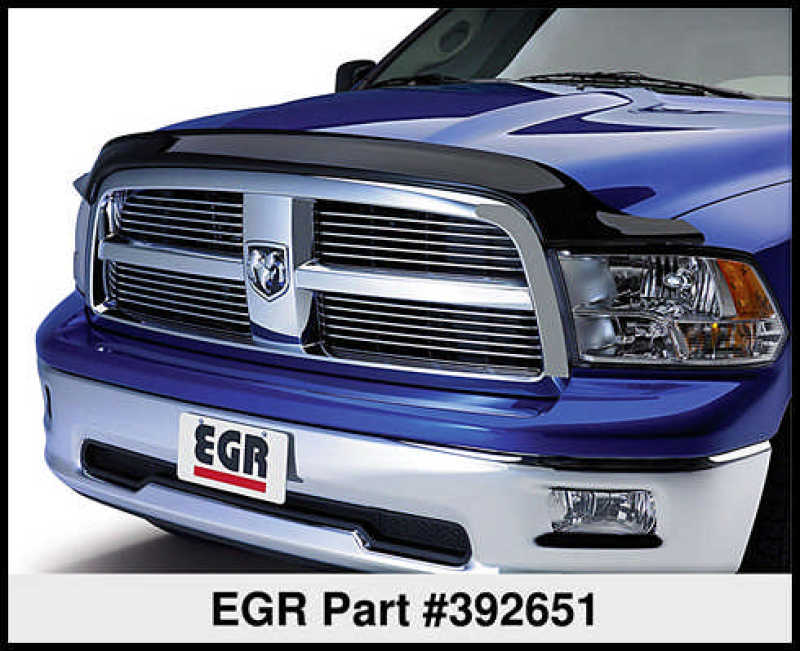 EGREGR 09+ Dodge Ram Pickup Aerowrap Hood Shield (392651)