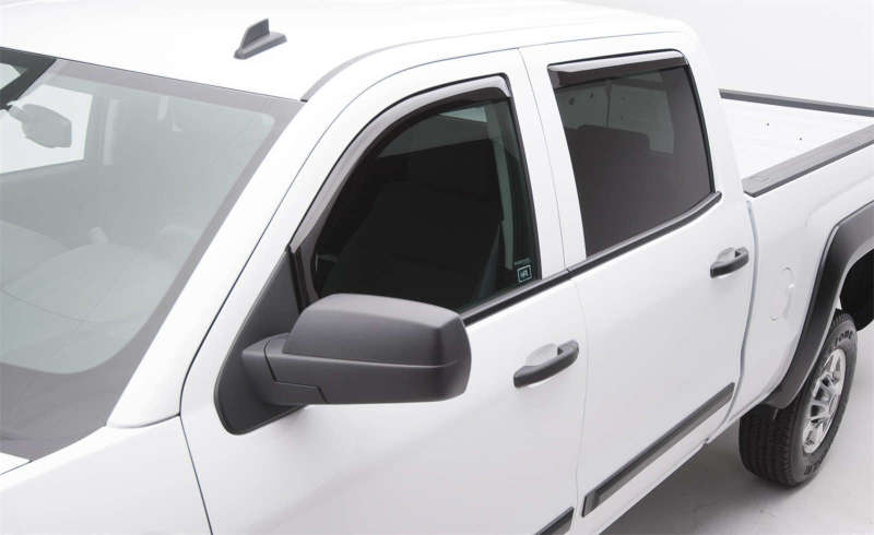 EGREGR 14+ Chev Silverado/GMC Sierra Crw Cab In - Channel Window Visors - Set of 4 (571771)