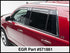 EGREGR 15+ Chevy Tahoe/GMC Yukon In - Channel Window Visors - Set of 4 (571861)