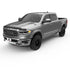 EGREGR 2019 Dodge Ram 1500 Crew Cab SlimLine In - Channel Window Visors Set of 4 - Dark Smoke