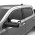 EGREGR 2019 Dodge Ram 1500 Crew Cab SlimLine In - Channel Window Visors Set of 4 - Dark Smoke