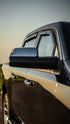 EGREGR 2019 Dodge Ram 1500 Crew Cab SlimLine In - Channel Window Visors Set of 4 - Dark Smoke