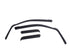 EGREGR 2019 Dodge Ram 1500 Crew Cab SlimLine In - Channel Window Visors Set of 4 - Dark Smoke
